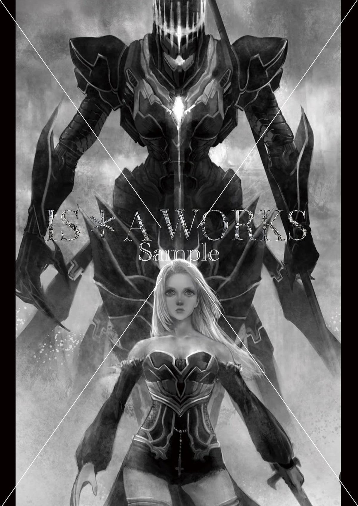 IS*A WORKS main A4 ART PRINT