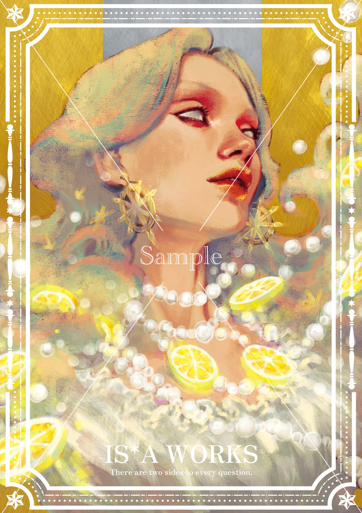 Nikolaschka (Gold foil) A4 ART PRINT