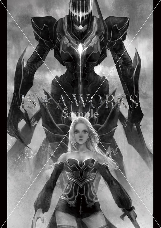 IS＊A WORKS main　A4 ART PRINT