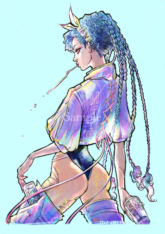 clementine (typeA)　A3 ART PRINT